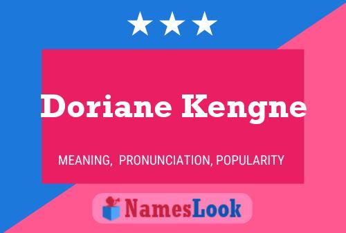 Doriane Kengne Name Poster