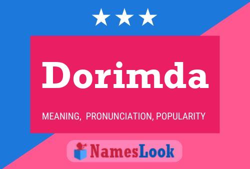 Dorimda Name Poster