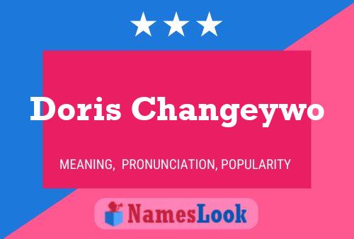 Doris Changeywo Name Poster