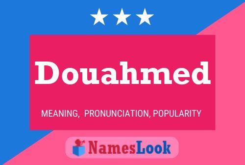 Douahmed Name Poster