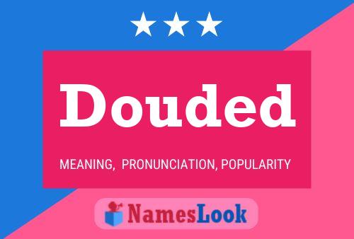 Douded Name Poster