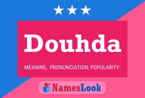 Douhda Name Poster