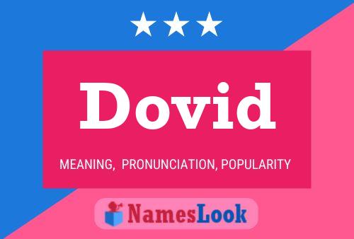 Dovid Name Poster