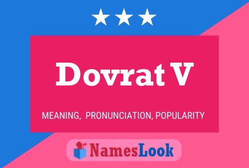 Dovrat V Name Poster