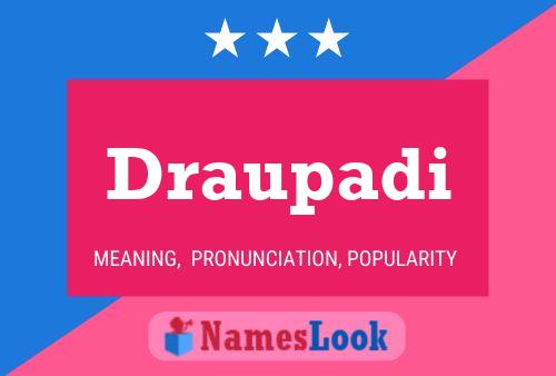 Draupadi Name Poster