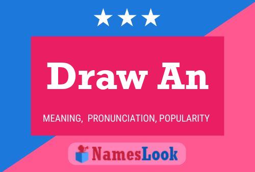 Draw An Name Poster