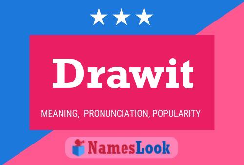 Drawit Name Poster