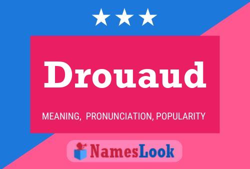 Drouaud Name Poster