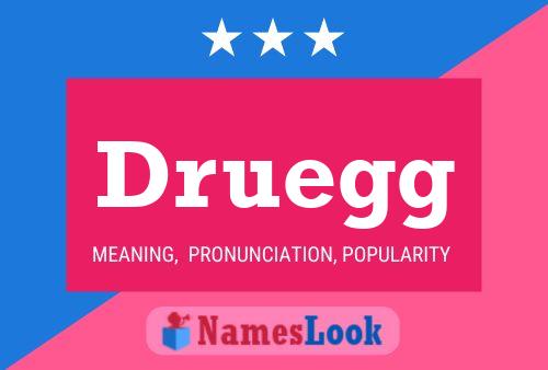 Druegg Name Poster