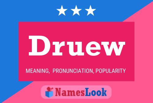 Druew Name Poster