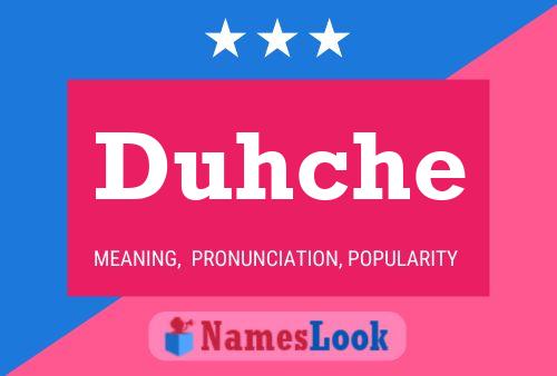 Duhche Name Poster