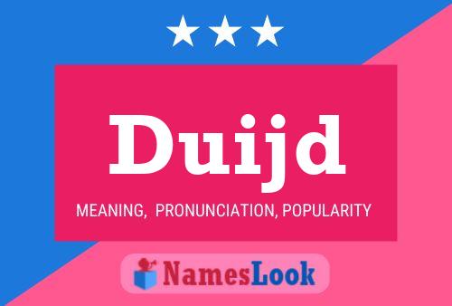 Duijd Name Poster