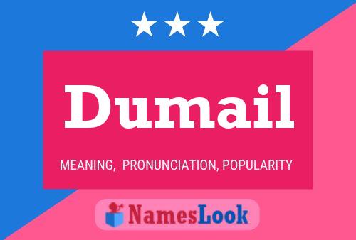 Dumail Name Poster