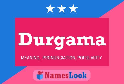 Durgama Name Poster