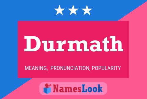 Durmath Name Poster