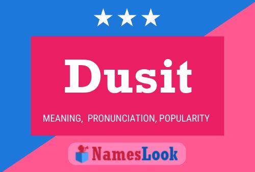 Dusit Name Poster