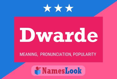 Dwarde Name Poster