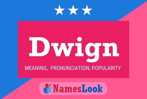 Dwign Name Poster