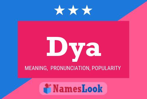 Dya Name Poster