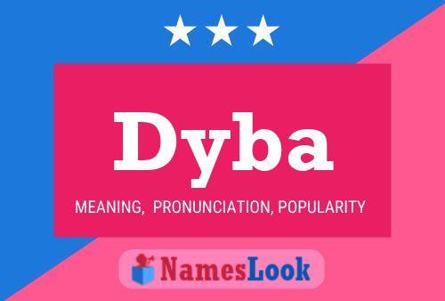 Dyba Name Poster