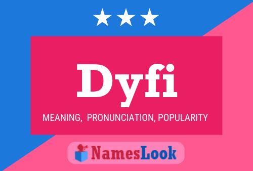 Dyfi Name Poster