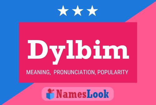 Dylbim Name Poster