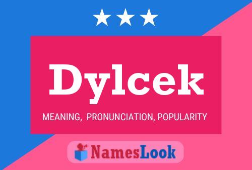 Dylcek Name Poster