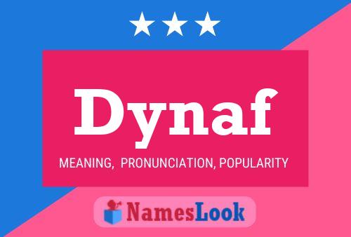 Dynaf Name Poster