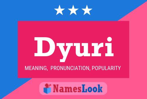 Dyuri Name Poster