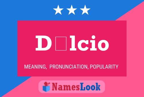 Délcio Name Poster