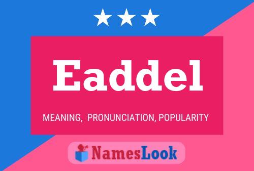 Eaddel Name Poster