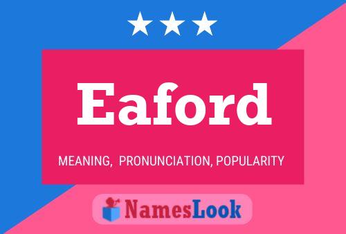 Eaford Name Poster