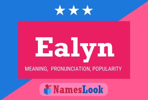 Ealyn Name Poster