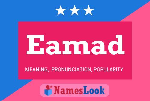 Eamad Name Poster