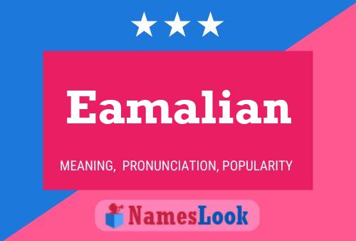 Eamalian Name Poster