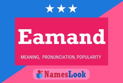 Eamand Name Poster