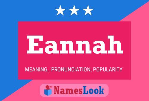 Eannah Name Poster