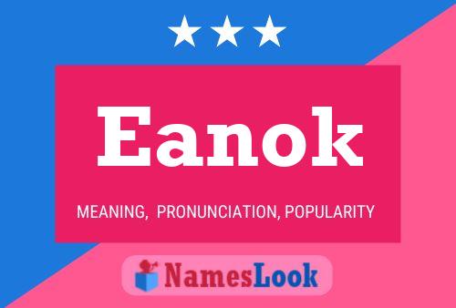 Eanok Name Poster