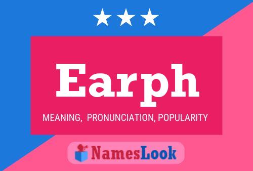 Earph Name Poster