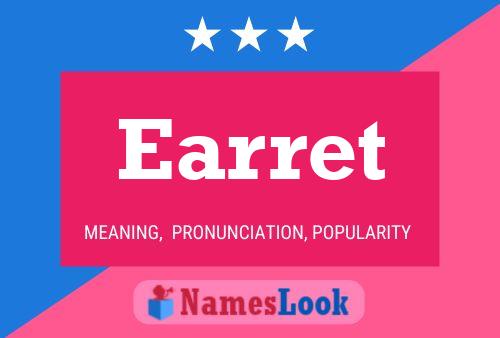 Earret Name Poster