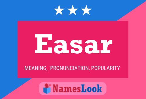 Easar Name Poster