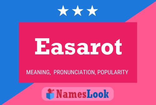 Easarot Name Poster