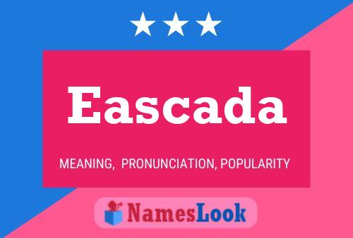 Eascada Name Poster