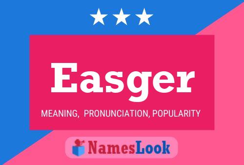 Easger Name Poster