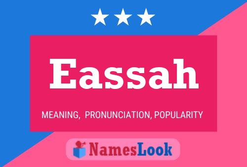 Eassah Name Poster