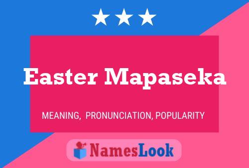 Easter Mapaseka Name Poster