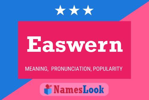 Easwern Name Poster