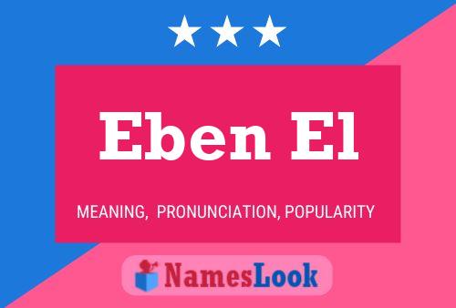 Eben El Name Poster