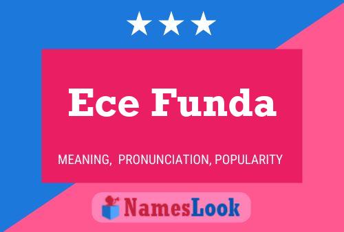 Ece Funda Name Poster