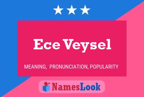 Ece Veysel Name Poster